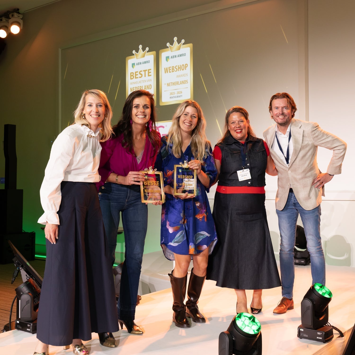 Pink Gellac once again double-awarded as ‘ABN AMRO Retailer of the Year’