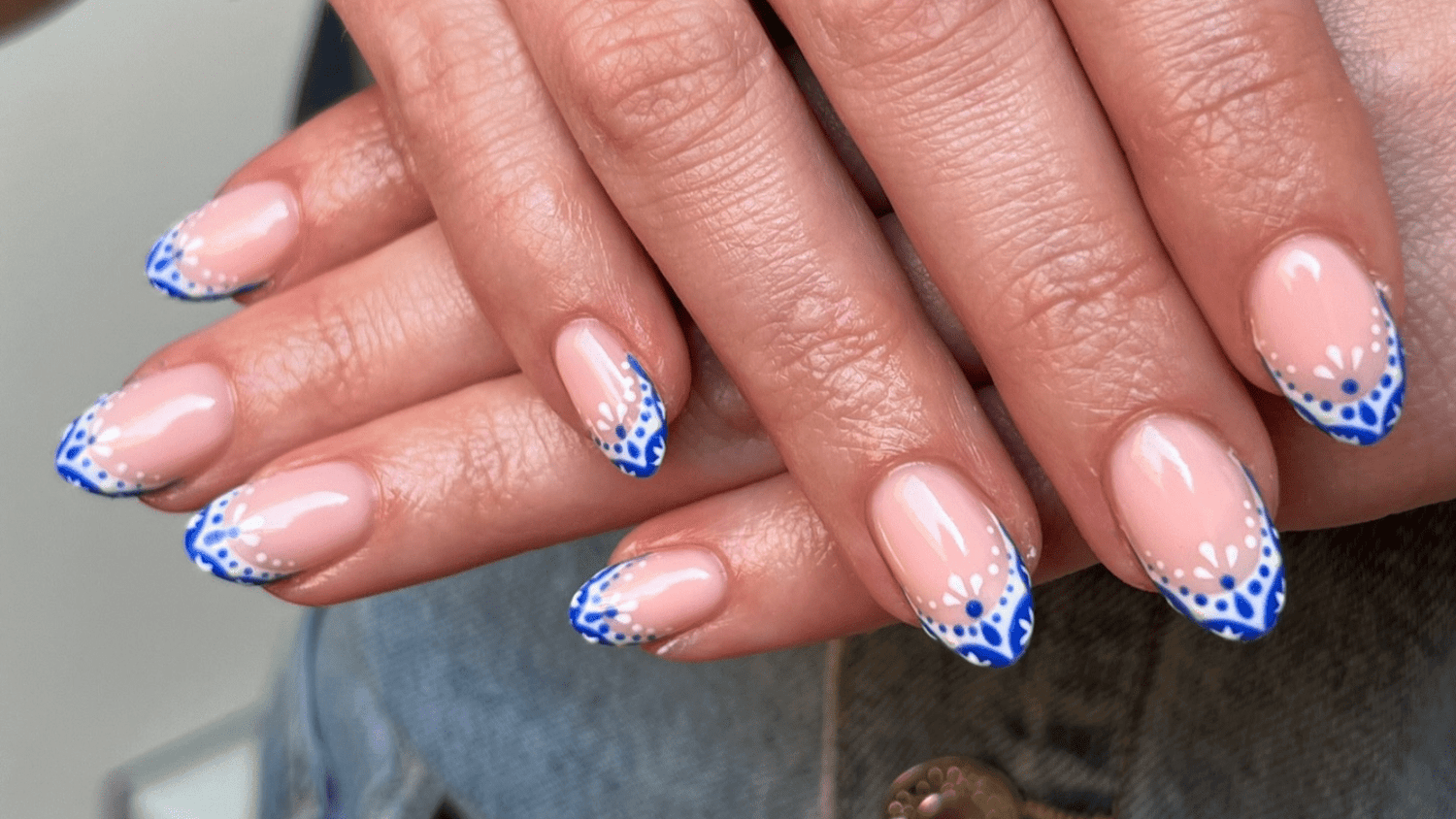 Mediterranean Blue Nails for Your Summer Holiday