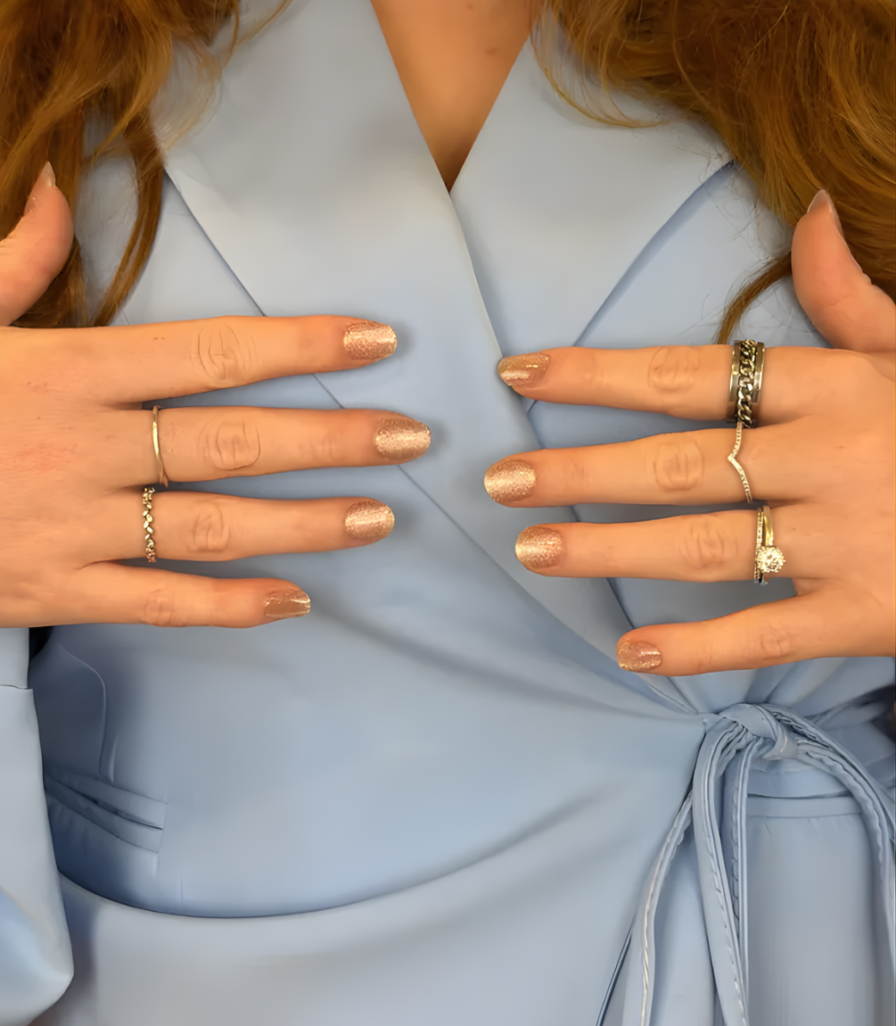 025 Cat Eye Champagne Gold