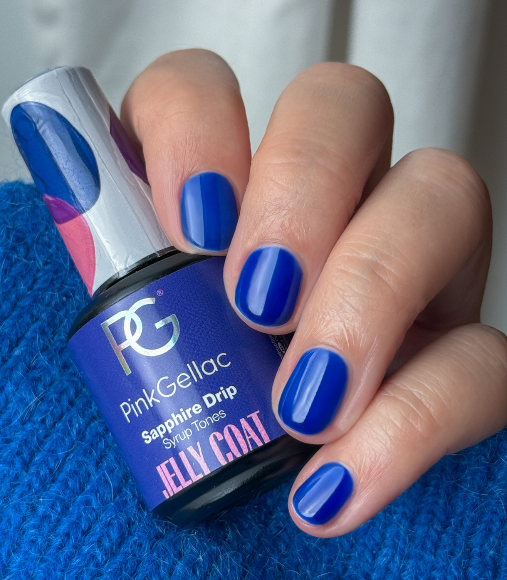 Jelly Coat Sapphire Drip