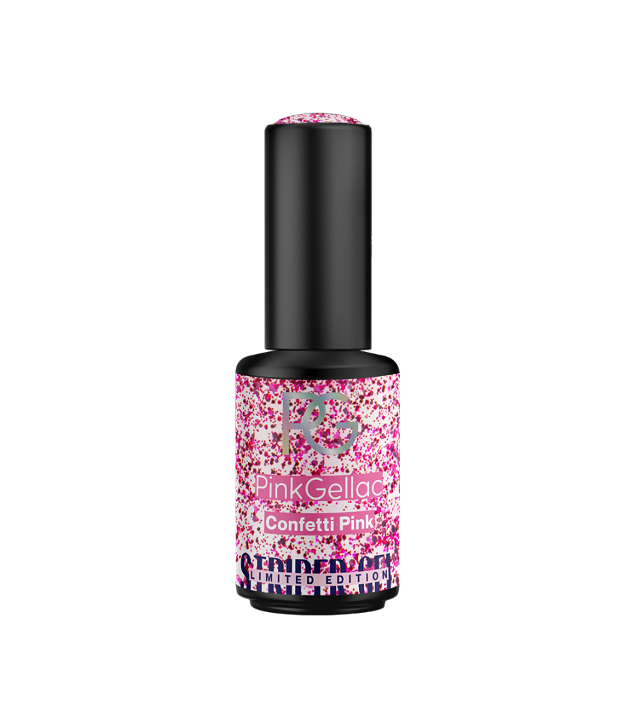Striper Gel Confetti Pink