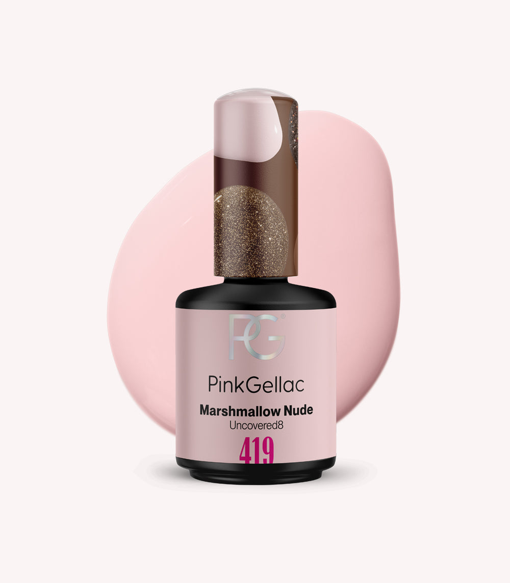 419 Marshmallow Nude - Nude Roze Gellak - Pink Gellac