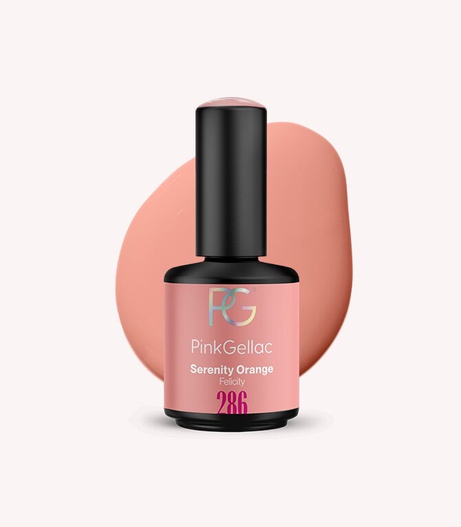 286 Serenity Orange - Oranje Gellak - Pink Gellac