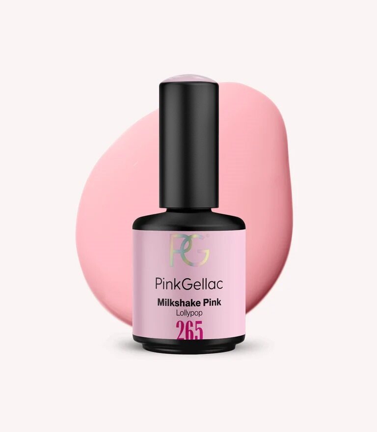 265 Milkshake Pink - Pink Gel Polish - Pink Gellac