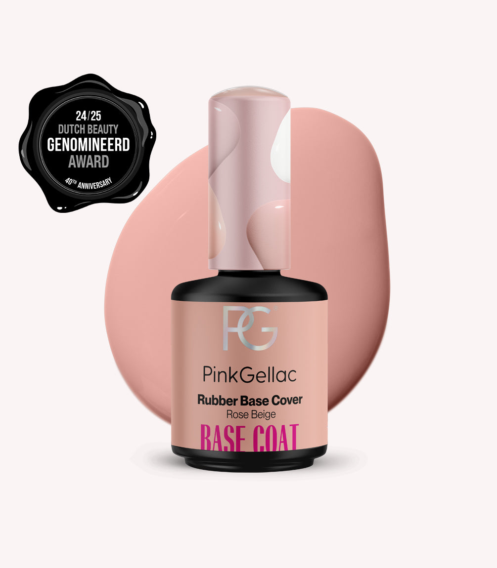 Rubber Base Cover Rose Beige