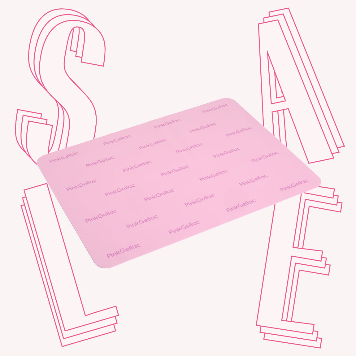 Manicure Placemat Pink