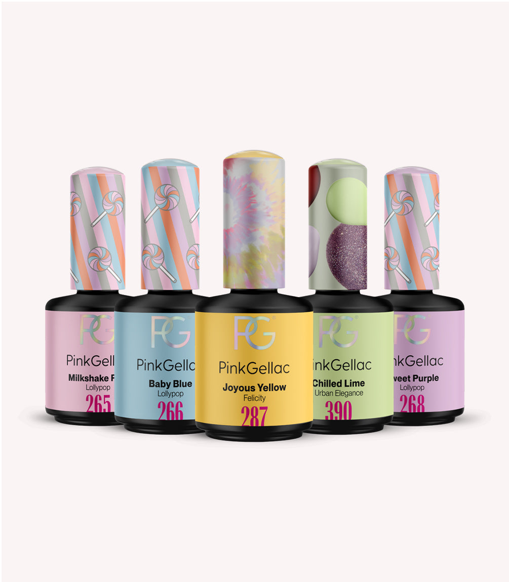 Nail Art Set: Pastel Frenchies