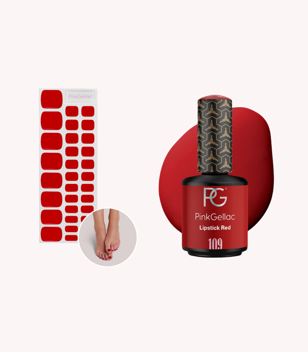 109 Lipstick Red Set