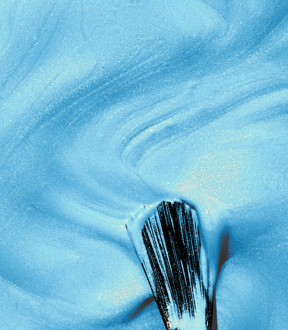 Effect coat Mermaid Blue