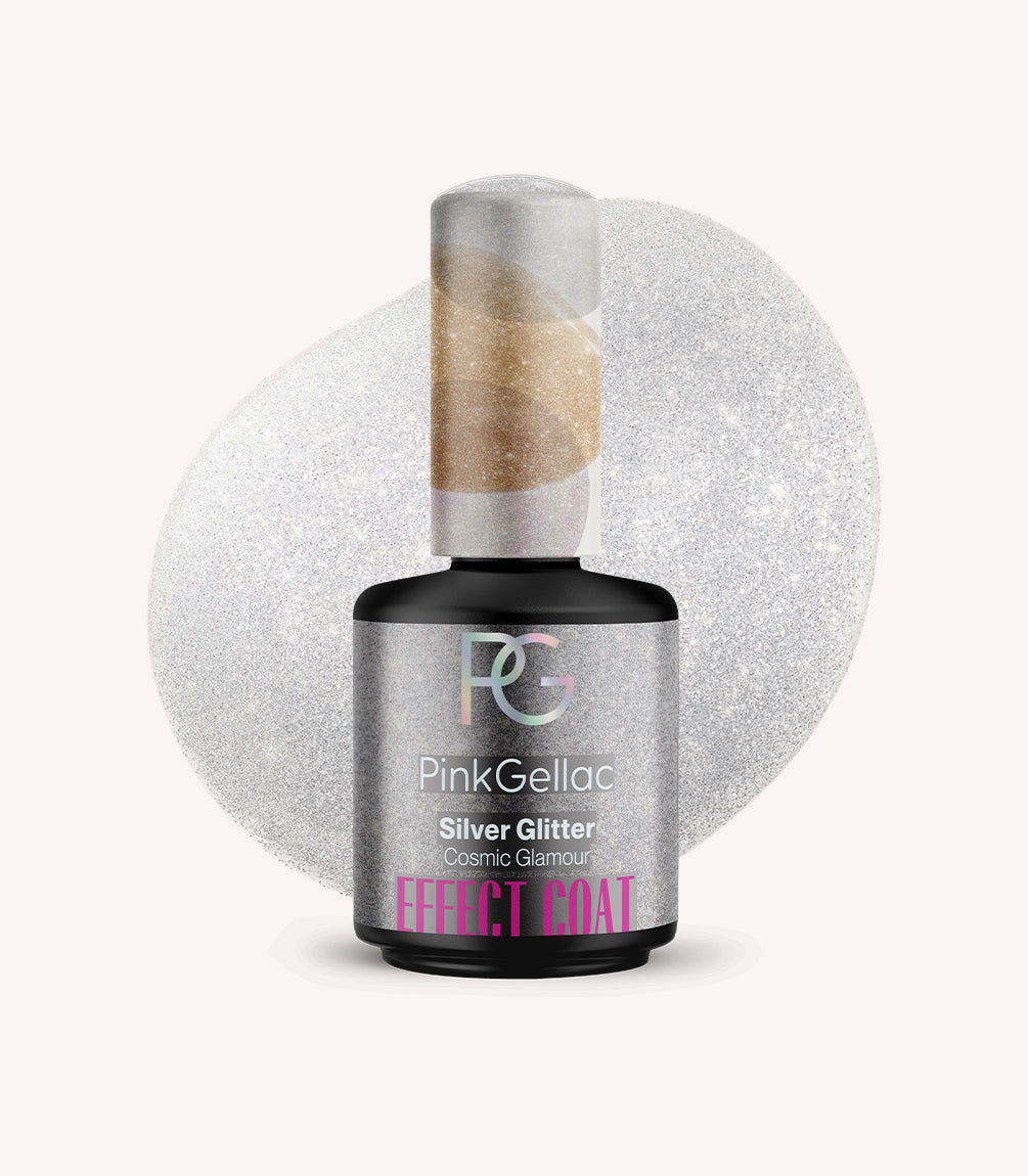 Effekt Coat Silver Glitter