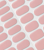 Close-up of the Pink Gellac 058 Bare Rose gel nail sticker sheet.