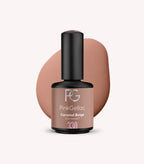 Pink Gellac 330 Caramel Beige gel nail polish bottle.