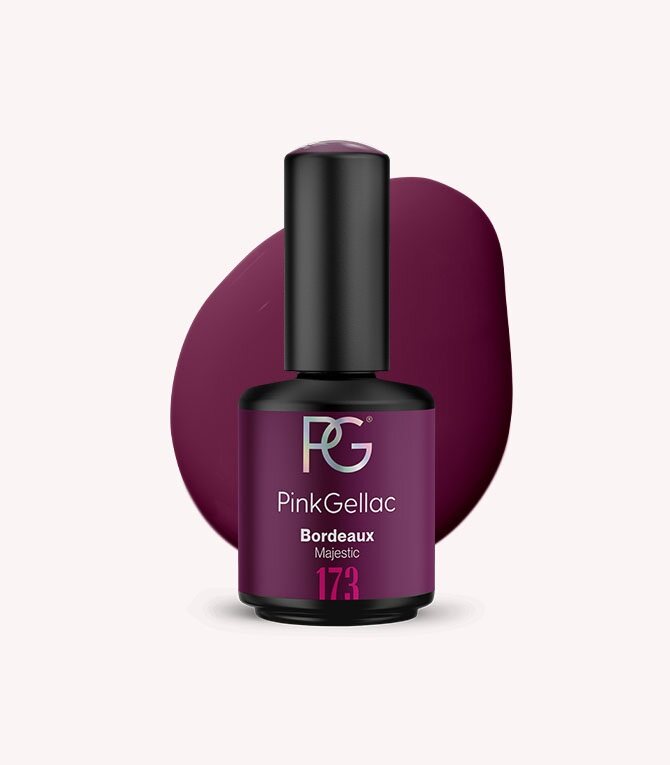 173 Bordeaux - Purple Gel Polish - Pink Gellac