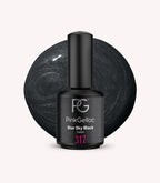 Pink Gellac 317 Star Sky Black gel nail polish bottle.