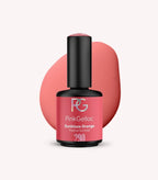 Pink Gellac 290 Sunblaze Orange gel nail polish bottle.