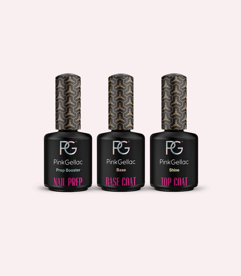 Gel nail polish set Premium Uncovered