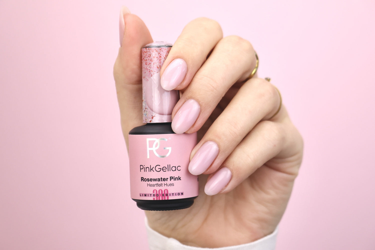 388 Rosewater Pink - Milky Pink Gel Polish - Pink Gellac