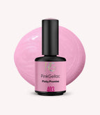 Pink Gellac 403 Pinky Promise gel nail polish bottle.