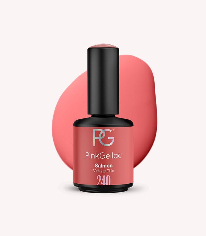 459 Tangerine Whip | Orange Gel Polish | Pink Gellac