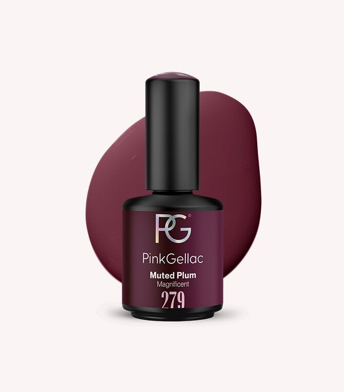 279 Muted Plum - Purple Gel Polish - Pink Gellac