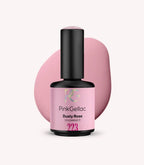 Pink Gellac 223 Dusty Rose gel nail polish bottle.