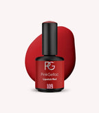 Pink Gellac 109 Lipstick Red gel nail polish bottle.