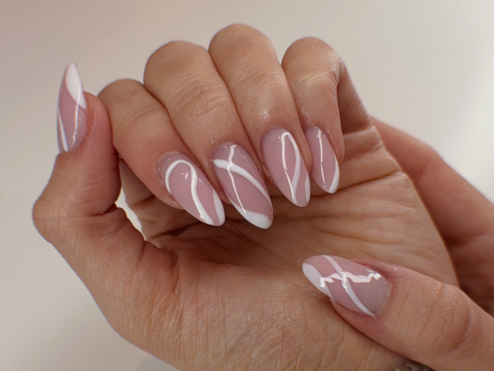 6. Ballerina White Swirl