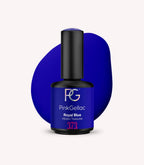 Pink Gellac 373 Royal Blue gel nail polish bottle.