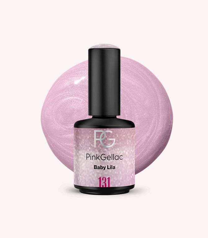 131 Baby Lilac - Lilac Gel Polish - Pink Gellac