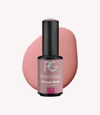 Pink Gellac 166 Vintage Nude gel nail polish bottle.