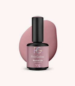 Pink Gellac 226 Neutral Lila gel nail polish bottle.