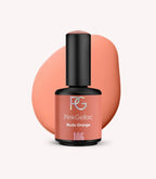 Pink Gellac 106 Nude Orange gel nail polish bottle.