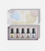 Pink Gellac Forever Grace gel polish collection set presented in its gift box.