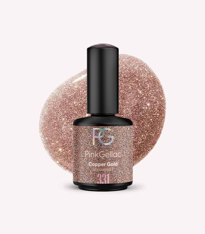 315 Camel Gold - Gold Gel Polish - Pink Gellac