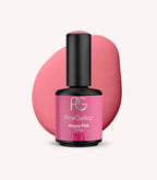 Pink Gellac 285 Happy Pink gel nail polish bottle.