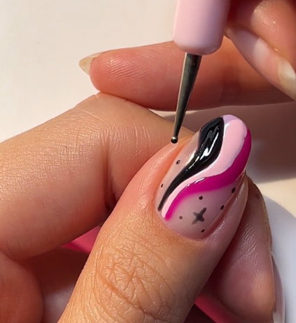 Step 6: Add small dots