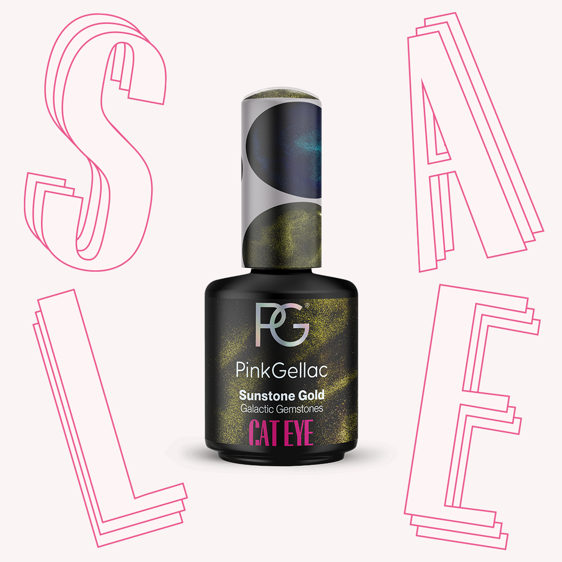 Cat Eye Sunstone Gold