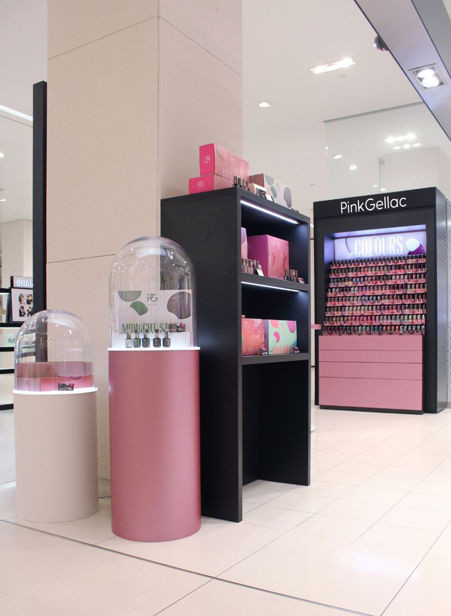 Colour Boutique De Bijenkorf - Den Haag Pink Gellac