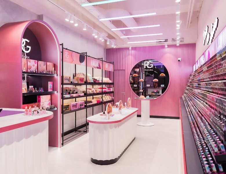 Colour Boutique Wijnegem Pink Gellac