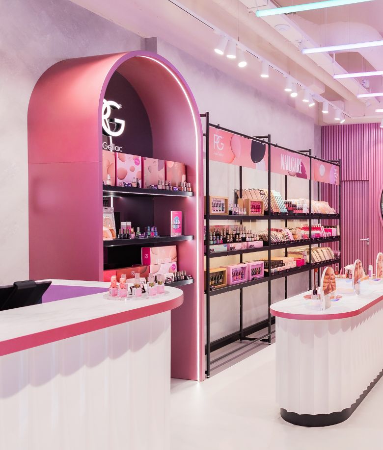 Colour Boutique Wijnegem Pink Gellac