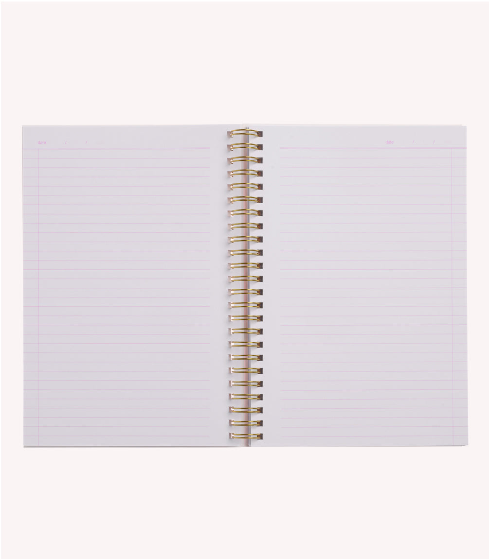 Pink Gellac Notebook