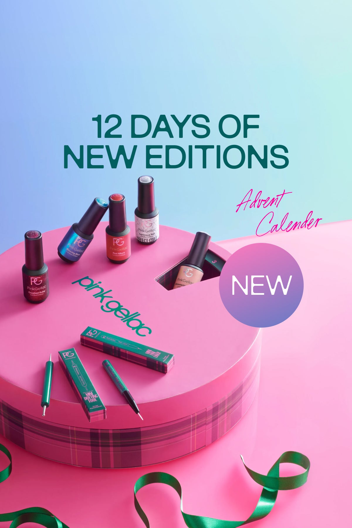 Advent Calendar 12 Days of New Editions
