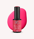 Pink Gellac 161 Ibiza Pink gel nail polish bottle.