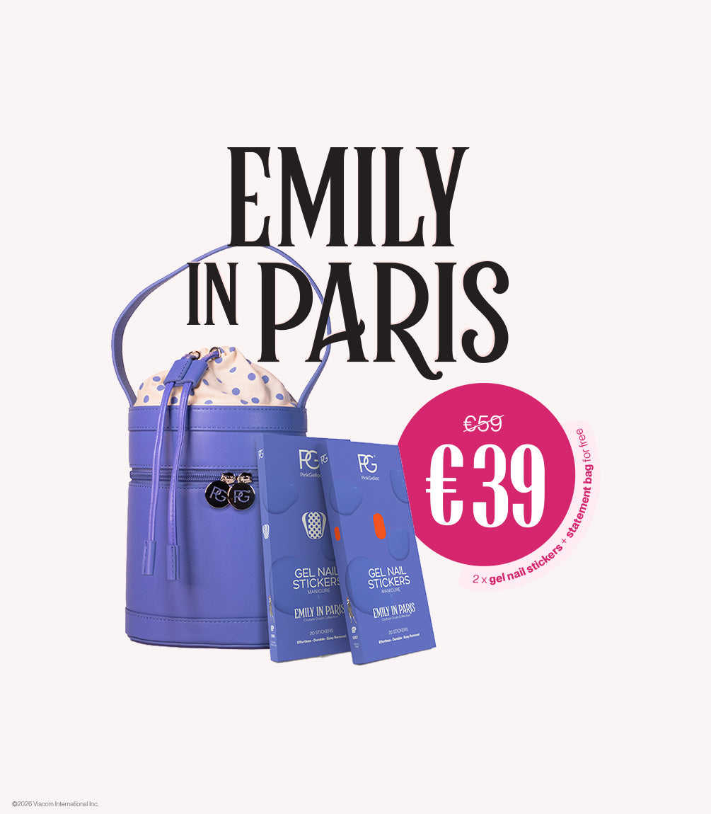 Emily in Paris Gel Nail Stickers Set