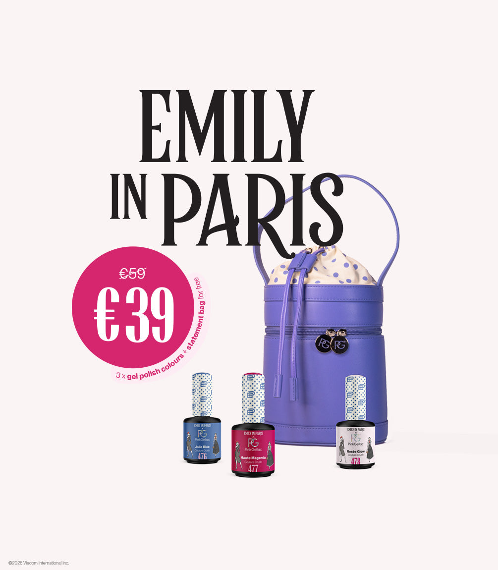 Emily in Paris Gel-Nagellack-Set