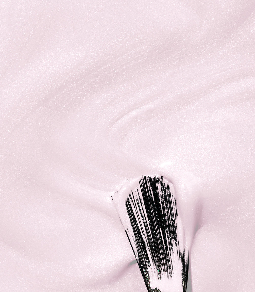 Close-up of Pink Gellac 478 Rosée Glow gel polish texture.