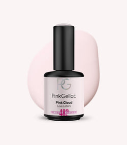 Pink Gellac 482 Pink Cloud gel nail polish bottle.
