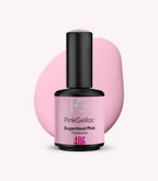 Pink Gellac 486 Sugarcloud Pink gel nail polish bottle.