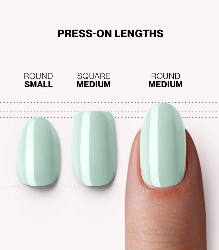 Pink Gellac Melted Mint gel nail polish bottle.