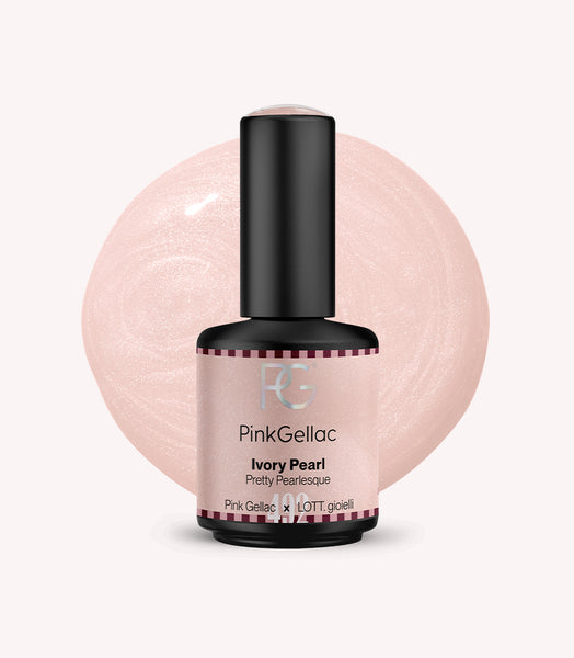 492 Ivory Pearl | Pearl Gel Polish | Pink Gellac